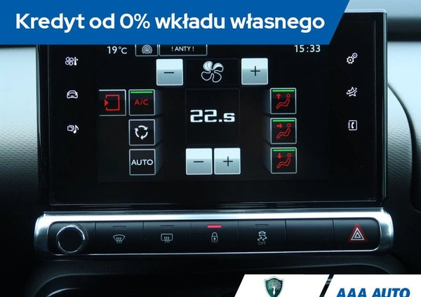 Citroen C4 Cactus cena 38000 przebieg: 92460, rok produkcji 2015 z Dąbie małe 154